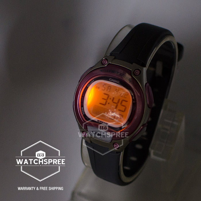Casio Standard Digital Grey Resin Strap Watch LW203-8A