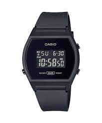 Casio Ladies' Digital Black Resin Band Watch LW204-1B LW-204-1B
