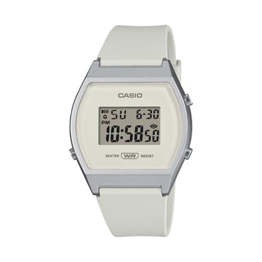 Casio Digital White Resin Band Watch LW204-7A LW-204-7A [Kids]