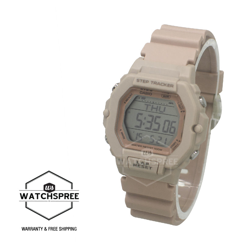 Casio Ladies' Sports Step Tracker Watch LWS2200H-4A LWS-2200H-4A [Kids]