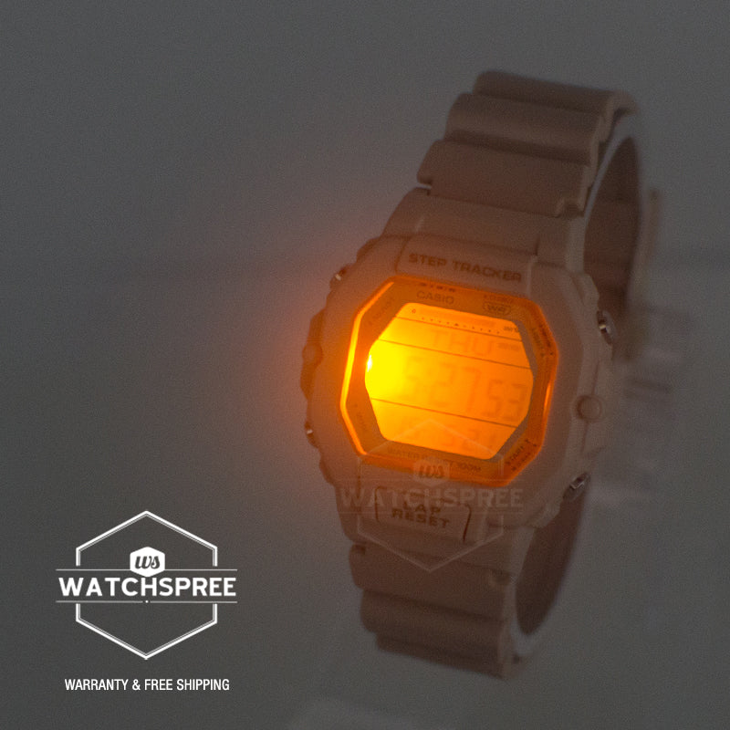 Casio Ladies' Sports Step Tracker Watch LWS2200H-4A LWS-2200H-4A [Kids]