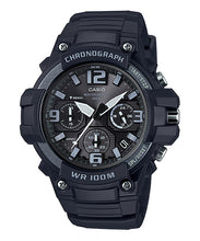 Load image into Gallery viewer, Casio Men&#39;s Analog Black Resin Band Watch MCW100H-1A3
