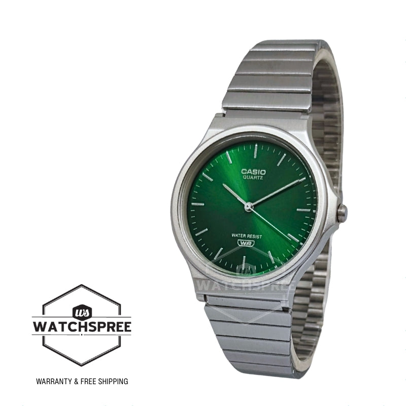 Casio Analog Stainless Steel Band Watch MQ24DA-3A MQ-24DA-3A