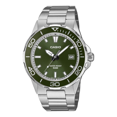 Casio Men's Analog Marine Sports Stainless Steel Band Watch MTD145D-3A MTD-145D-3A