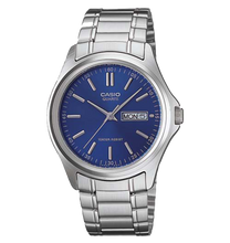 Load image into Gallery viewer, Casio Men&#39;s Standard Analog Silver Stainless Steel Band Watch MTP1239D-2A MTP-1239D-2A
