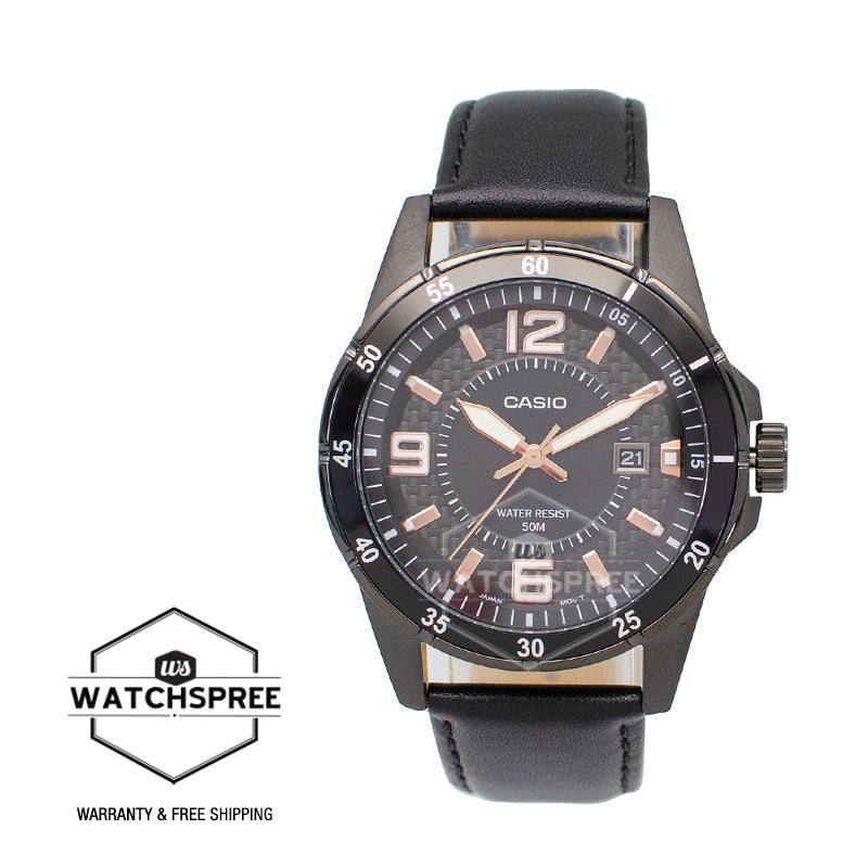 Casio Men's Standard Analog Watch MTP1291BL-1A2 MTP-1291BL-1A2