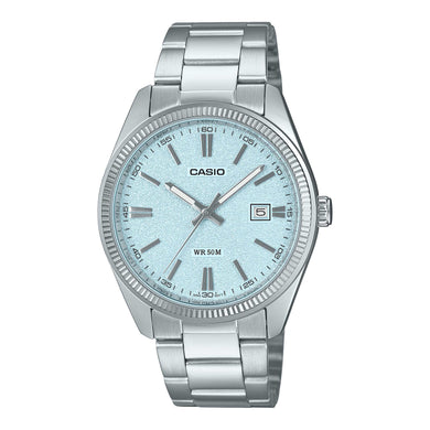 Casio Men's Analog Stainless Steel Band Watch MTP1302DA-2A2 MTP-1302DA-2A2
