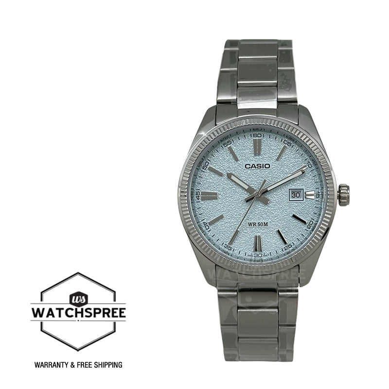 Casio Men's Analog Stainless Steel Band Watch MTP1302DA-2A2 MTP-1302DA-2A2