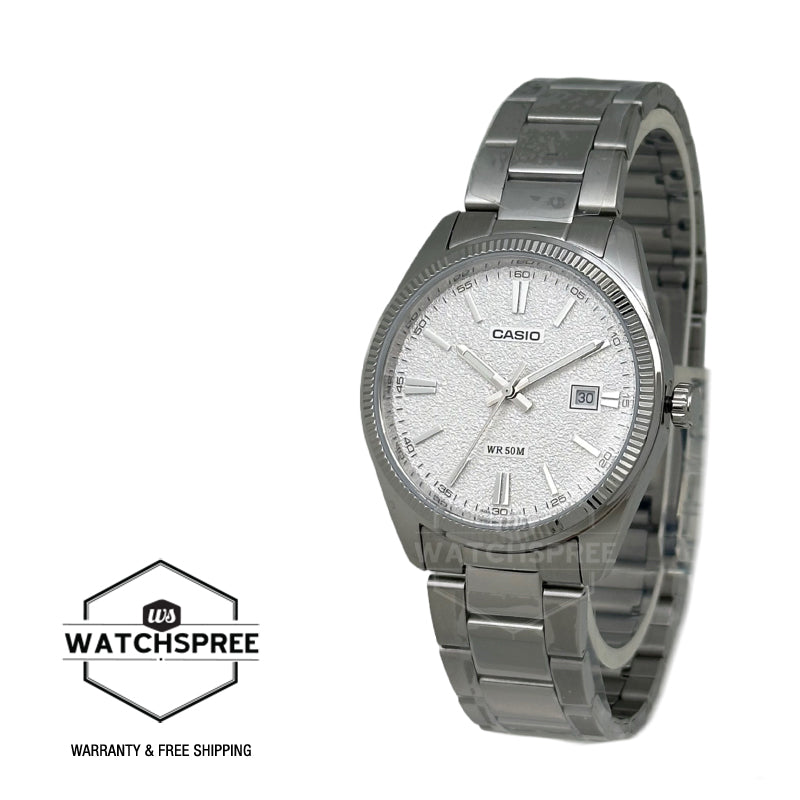 Casio Men's Analog Stainless Steel Band Watch MTP1302DA-7A MTP-1302DA-7A