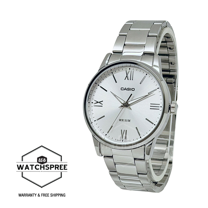 Casio Men's Analog Stainless Steel Band Watch MTP1303DD-7A MTP-1303DD-7A