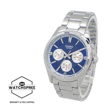 Load image into Gallery viewer, Casio Men&#39;s Analog Stainless Steel Band Watch MTP1375D-2A1 MTP-1375D-2A1

