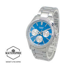 Load image into Gallery viewer, Casio Men&#39;s Analog Stainless Steel Band Watch MTP1375D-2A2 MTP-1375D-2A2
