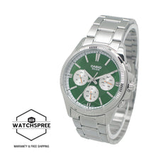 Load image into Gallery viewer, Casio Men&#39;s Analog Stainless Steel Band Watch MTP1375D-3A MTP-1375D-3A
