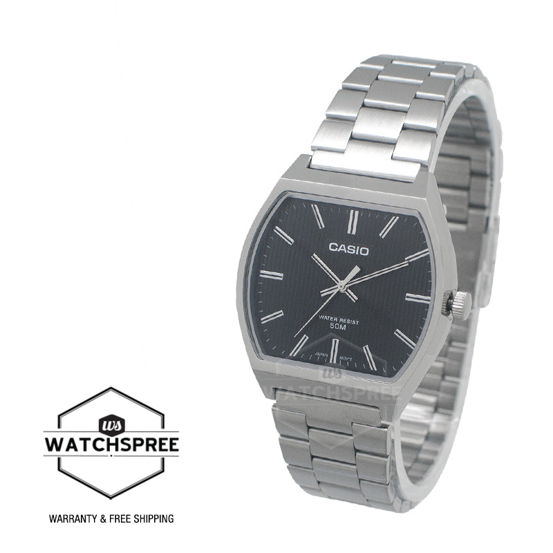 Casio Men's Standard Analog Square Dial Watch MTPB140D-1A MTP-B140D-1A