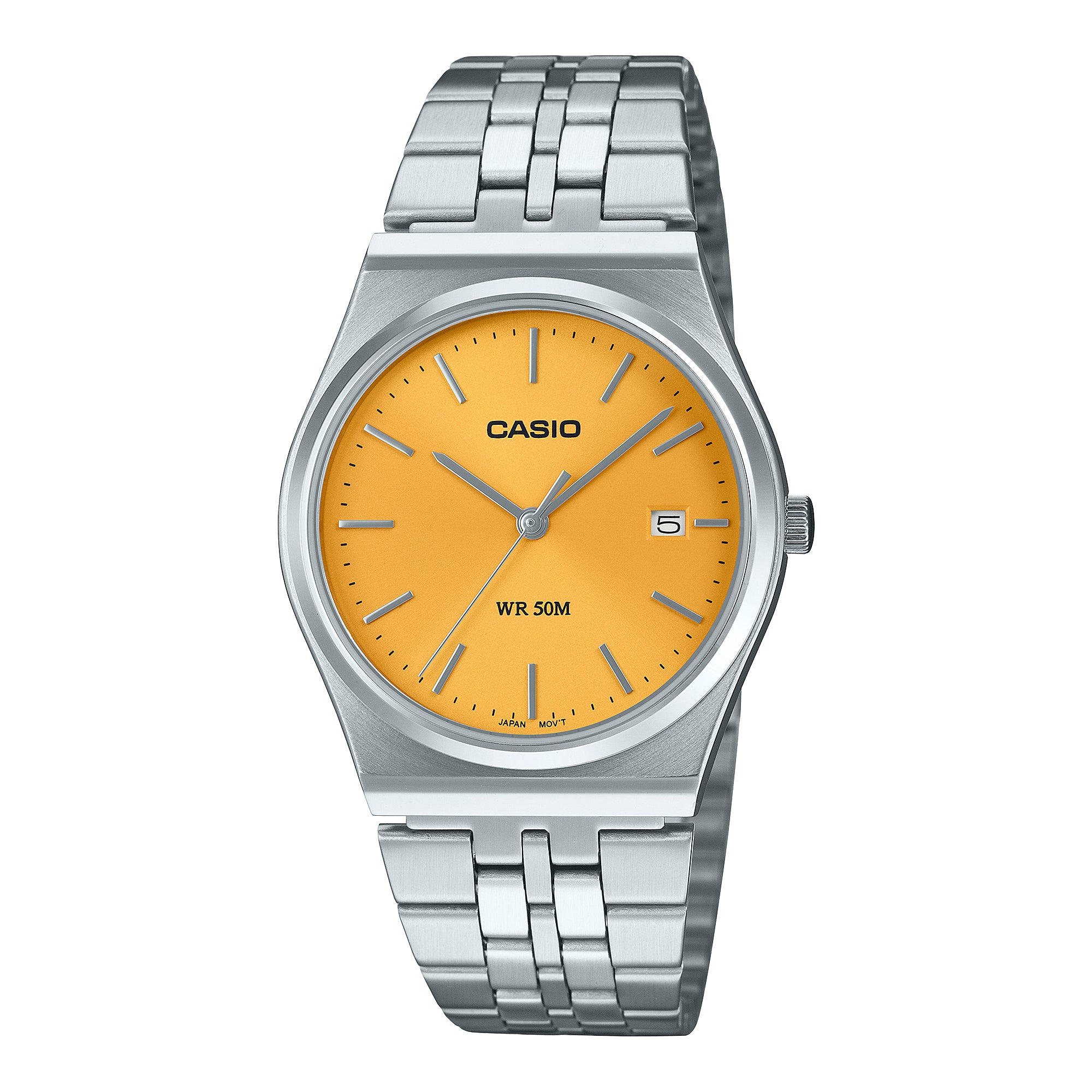Casio Men's Analog Retro Look Minimalist Dial Watch MTPB145D-9A MTP-B145D-9A