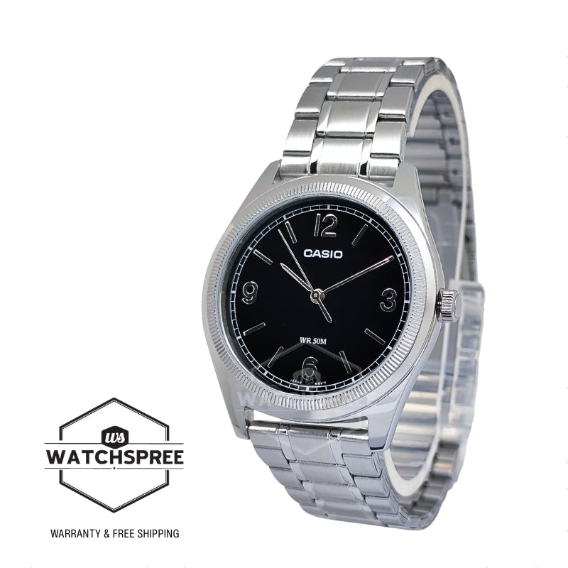 Casio Men's Analog Stainless Steel Band Watch MTPB210D-1A MTP-B210D-1A