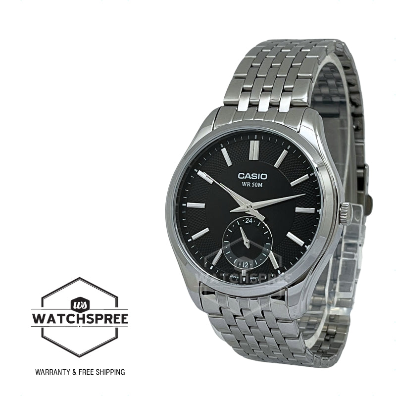 Casio Men's Analog Stainless Steel Band Watch MTPB315D-1A MTP-B315D-1A
