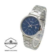 Load image into Gallery viewer, Casio Men&#39;s Analog Stainless Steel Band Watch MTPE175D-2E MTP-E175D-2E
