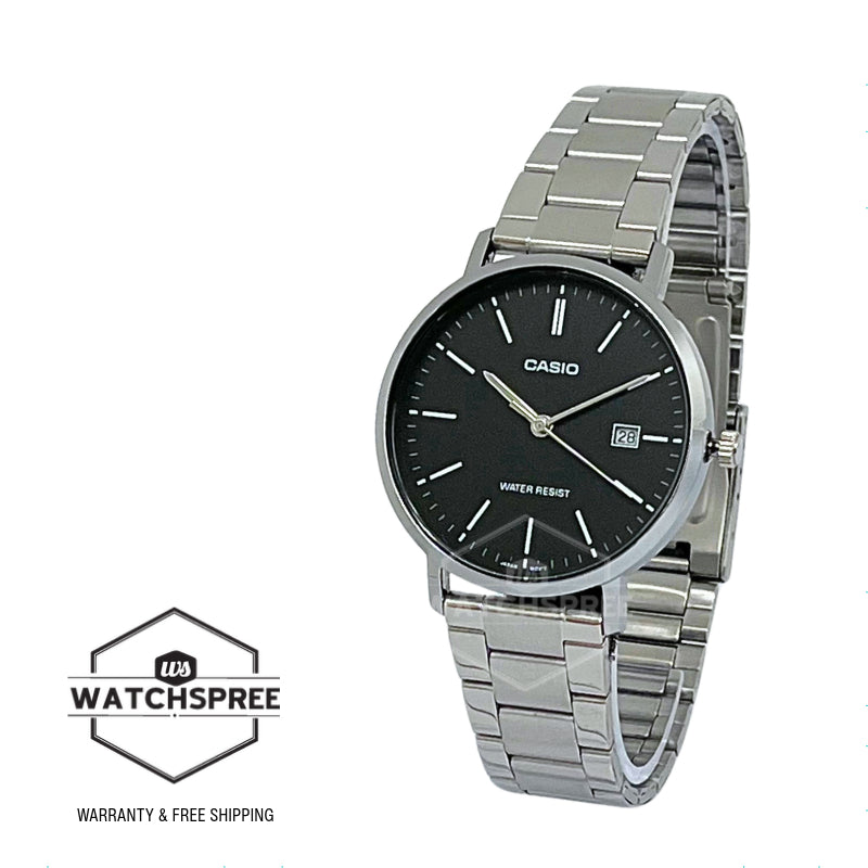 Casio Men's Analog Stainless Steel Band Watch MTPVT05D-1E MTP-VT05D-1E
