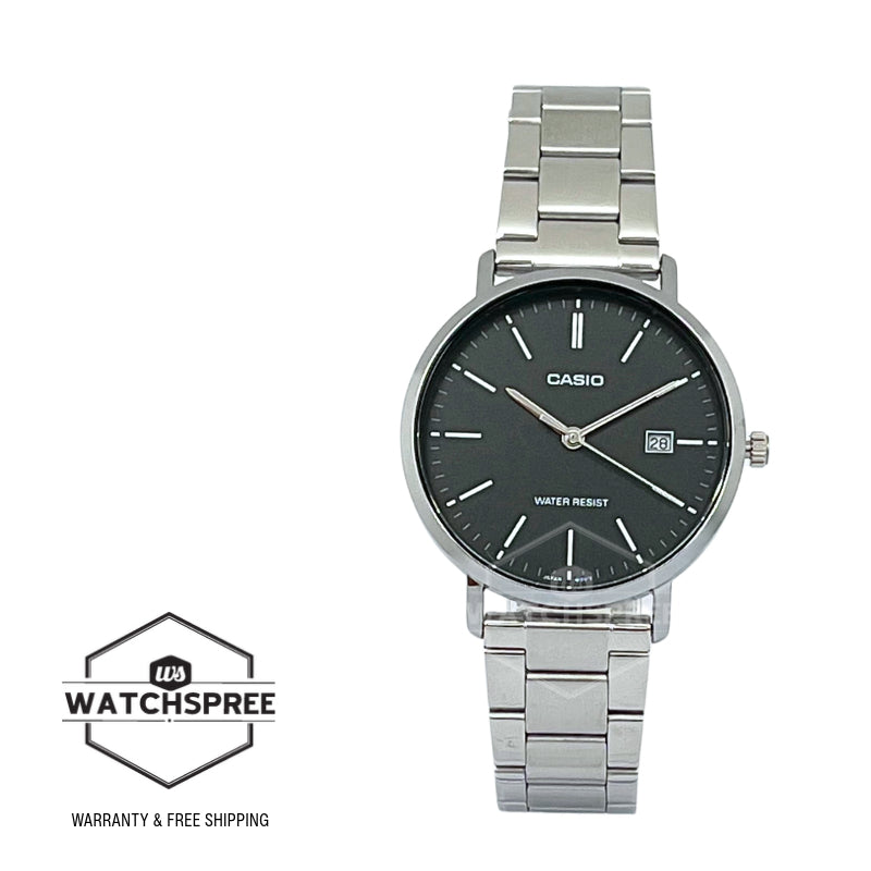 Casio Men's Analog Stainless Steel Band Watch MTPVT05D-1E MTP-VT05D-1E
