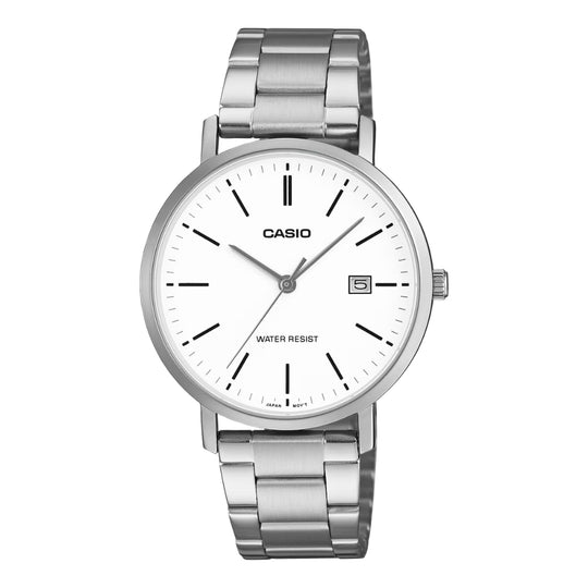 Casio Men's Analog Stainless Steel Band Watch MTPVT05D-7E MTP-VT05D-7E