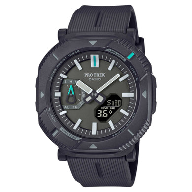 Casio Pro Trek PRJ-B001 Lineup Bluetooth Tough Solar Bio-Based Black Resin Band Watch PRJB001-1D PRJ-B001-1D PRJ-B001-1
