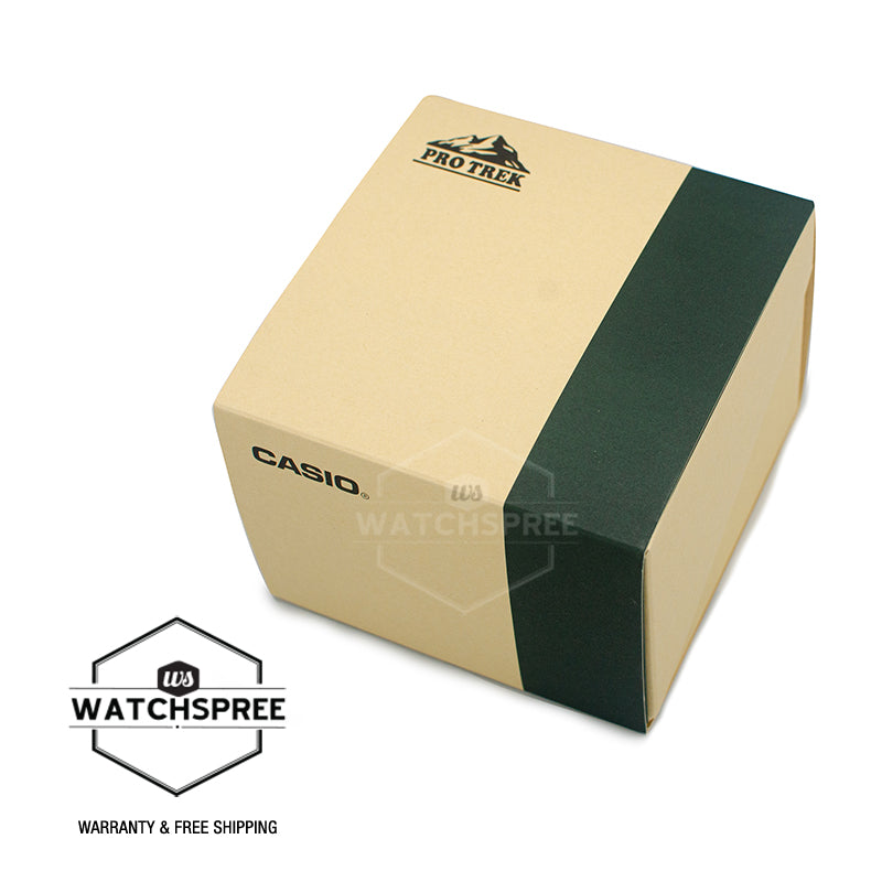 Casio Pro Trek PRJB-001 Lineup Bluetooth Tough Solar Bio-Based Off White Resin Watch PRJB001-7D PRJ-B001-7D PRJ-B001-7