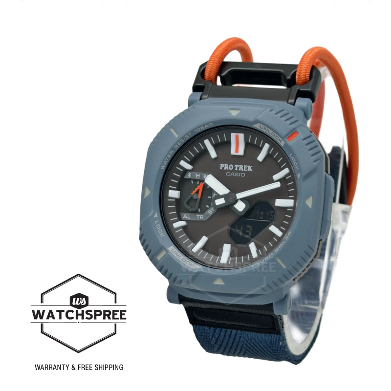 Casio Pro Trek PRJ-B001 Lineup Bluetooth Tough Solar Blue Cloth Band Watch PRJB001B-2D PRJ-B001B-2D PRJ-B001B-2