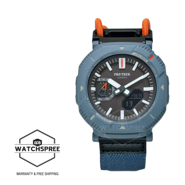 Casio Pro Trek PRJ-B001 Lineup Bluetooth Tough Solar Blue Cloth Band Watch PRJB001B-2D PRJ-B001B-2D PRJ-B001B-2