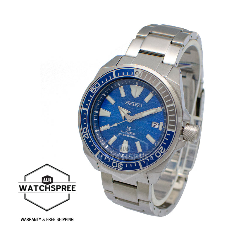 [JDM] Seiko Prospex (Japan Made) Diver Scuba Save the Ocean Special Edition Silver Stainless Steel Band Watch SBDY029 SBDY029J (Not For EU Buyers) (Not For EU Buyers) (LOCAL BUYERS ONLY)
