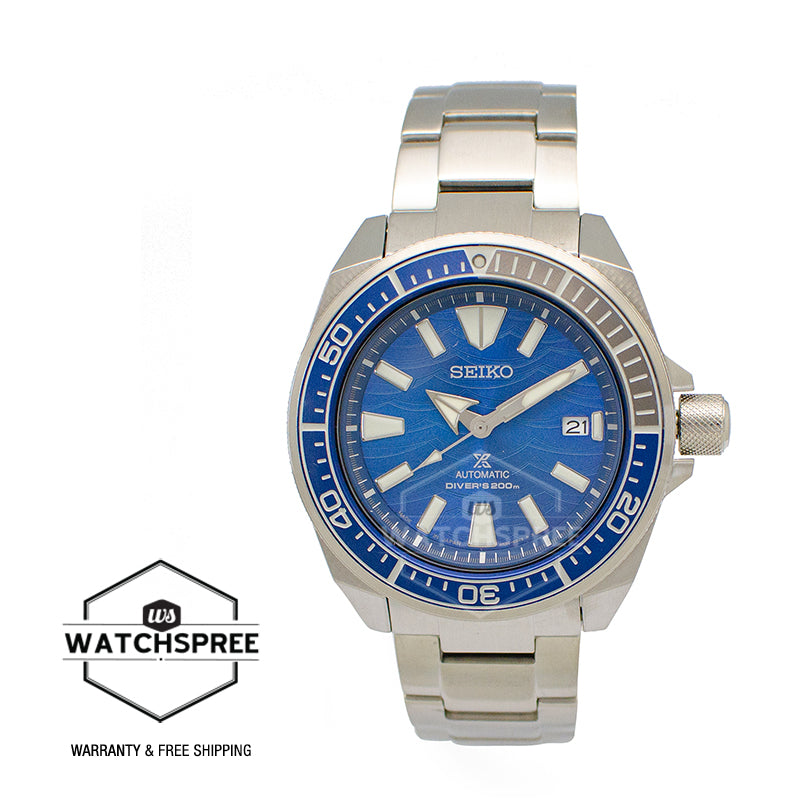 [JDM] Seiko Prospex (Japan Made) Diver Scuba Save the Ocean Special Edition Silver Stainless Steel Band Watch SBDY029 SBDY029J (Not For EU Buyers) (Not For EU Buyers) (LOCAL BUYERS ONLY)