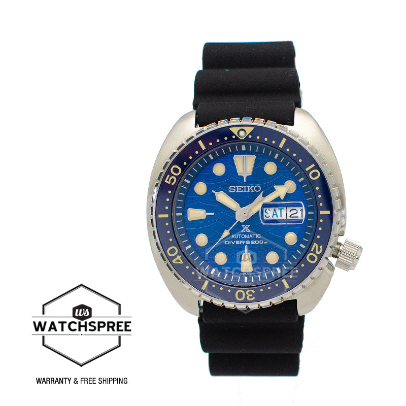 Seiko Prospex (Japan Made) Diver Scuba Save the Ocean Special Edition Black Silicon Strap Watch SBDY047 SBDY047J (Not For EU Buyers) (Not For EU Buyers) (LOCAL BUYERS ONLY)