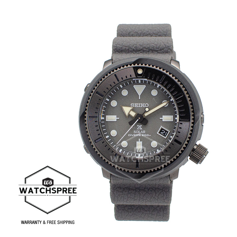 Seiko Prospex Solar Air Diver's Street Series Grey Silicone Strap Watch SNE537P1 (Not For EU Buyers) (LOCAL BUYERS ONLY)