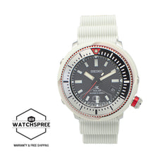 Load image into Gallery viewer, Seiko Prospex Solar Diver&#39;s Dirty White Silicone Strap Watch SNE545P1 (Not For EU Buyers) (LOCAL BUYERS ONLY)
