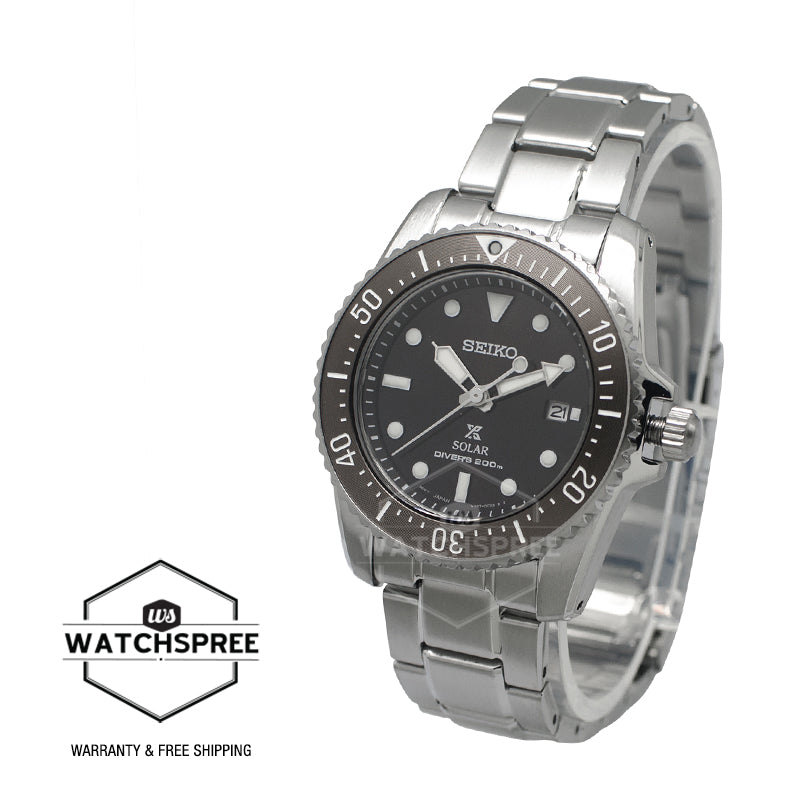 Seiko Prospex Solar Diver's Stainless Steel Band Watch SNE571P1 (LOCAL BUYERS ONLY)