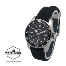 Load image into Gallery viewer, Seiko Prospex Solar Diver&#39;s Black Silicone Strap Watch SNE573P1 (LOCAL BUYERS ONLY)
