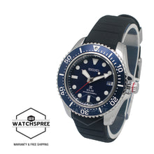 Load image into Gallery viewer, Seiko Prospex Solar Diver&#39;s Black Silicone Strap Watch SNE593P1 (LOCAL BUYERS ONLY)
