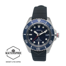 Load image into Gallery viewer, Seiko Prospex Solar Diver&#39;s Black Silicone Strap Watch SNE593P1 (LOCAL BUYERS ONLY)
