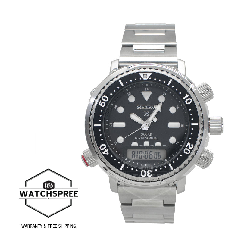Seiko Prospex Arnie Solar Diver's Stainless Steel Band Watch SNJ033P1 (LOCAL BUYERS ONLY)