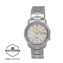 Load image into Gallery viewer, Seiko 5 Automatic Silver Stainless Steel Watch SNKL77K1
