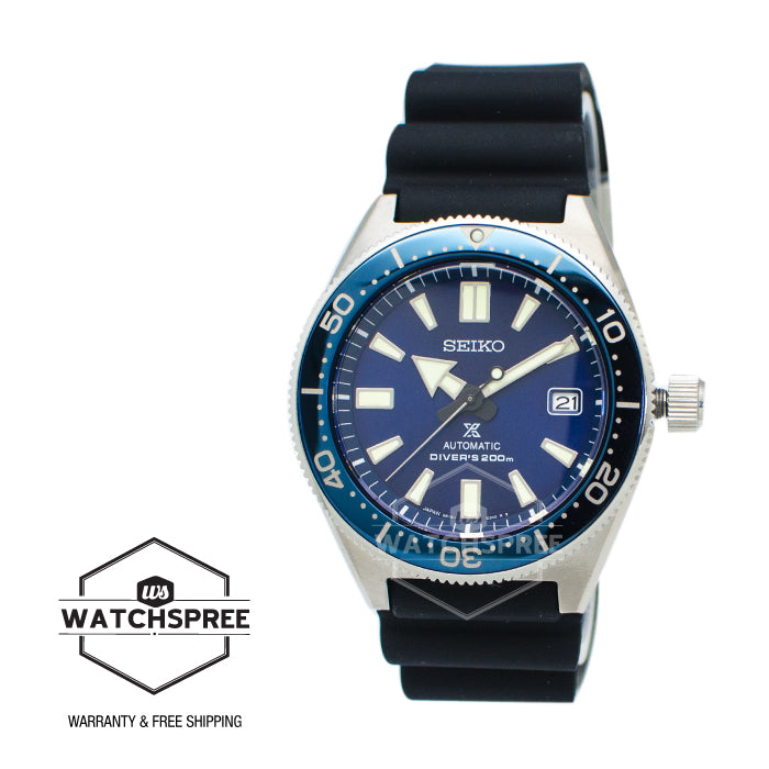 Seiko Prospex and PADI (Japan Made) Air Diver Special Edition Dark Blue Silicon Strap Watch SPB071J1 (Not For EU Buyers) (LOCAL BUYERS ONLY)