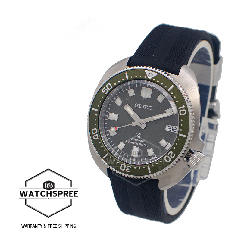 Seiko Prospex (Japan Made) Captain Willard Automatic Diver's Black Silicone Strap Watch SPB153J1 (Local Buyers Only)