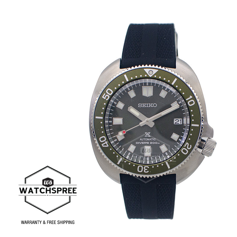 Seiko Prospex (Japan Made) Captain Willard Automatic Diver's Black Silicone Strap Watch SPB153J1 (Local Buyers Only)