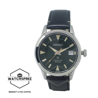 Seiko Prospex (Japan Made) Automatic Black Leather Strap Watch SPB245J1 (LOCAL BUYERS ONLY)