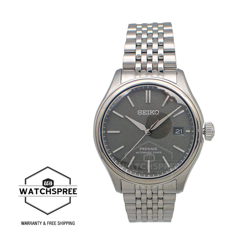 Seiko Presage (Japan Made) Automatic 'Sensaicha' Stainless Steel Band Watch SPB465J1 (LOCAL BUYERS ONLY)