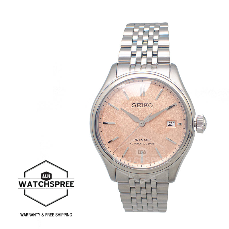 Seiko Presage (Japan Made) Automatic 'Araigaki' Stainless Steel Band Watch SPB467J1 (LOCAL BUYERS ONLY)