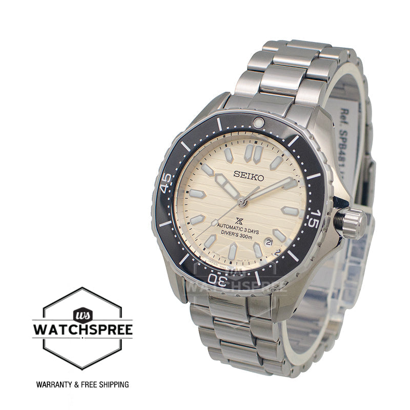 Seiko Prospex (Japan Made) Automatic Diver's Stainless Steel Band Watch SPB481J1 (LOCAL BUYERS ONLY)