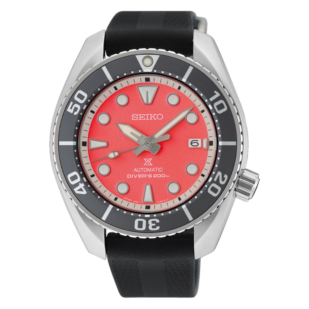 Seiko Prospex (Japan Made) Automatic Diver's 2025 Asia-Pacific Limited Edition Black Silicone Strap Watch SPB541J1 (Limited Edition of 1,600 pieces)