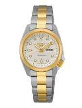 Load image into Gallery viewer, Seiko Women&#39;s 5 Sports Automatic Two-Tone Stainless Steel Band Watch SRE004K1
