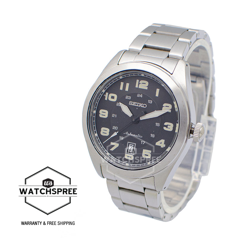 Seiko Men's Automatic Silver Stainless Steel Band Watch SRPC85K1
